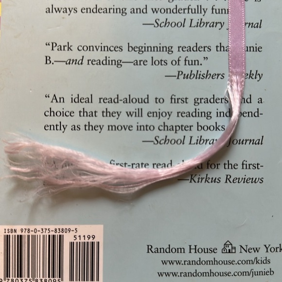 Junie B. First Grader Dumb Bunny Book - Picture 5 of 5